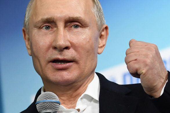 Ông Putin chiến thắng vang dội thêm một nhiệm kỳ 6 năm nữa - Ảnh 1.