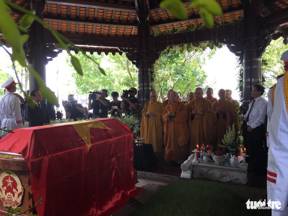 Ông Sáu Khải đã về với đất mẹ Củ Chi - Ảnh 2. Ông Sáu Khải đã về với đất mẹ Củ Chi - Ảnh 2.