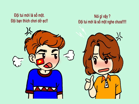 Hí họa: 6 điều làm fan bóng đá kém sang - Ảnh 5. Hí họa: 6 điều làm fan bóng đá kém sang - Ảnh 5.