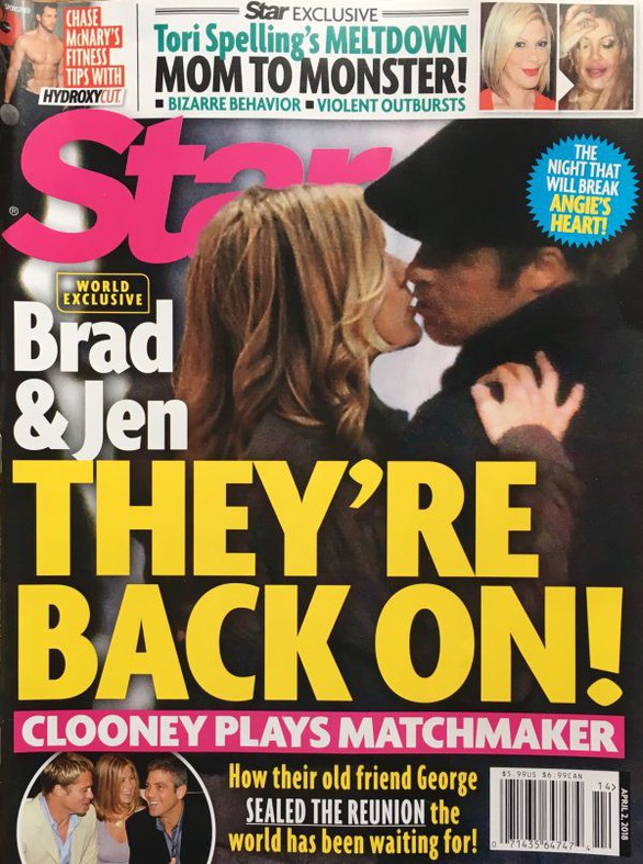 Brad Pitt và Jennifer Aniston tái hợp: trò vịt của truyền thông - Ảnh 3. Brad Pitt và Jennifer Aniston tái hợp: trò vịt của truyền thông - Ảnh 3.
