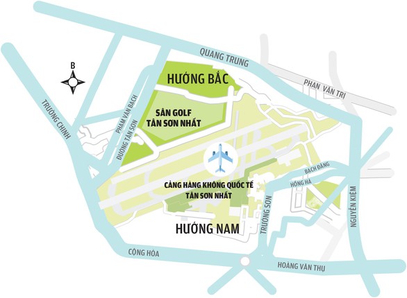 Thủ tướng quyết định mở rộng sân bay Tân Sơn Nhất về phía nam - Ảnh 2. Thủ tướng quyết định mở rộng sân bay Tân Sơn Nhất về phía nam - Ảnh 2.