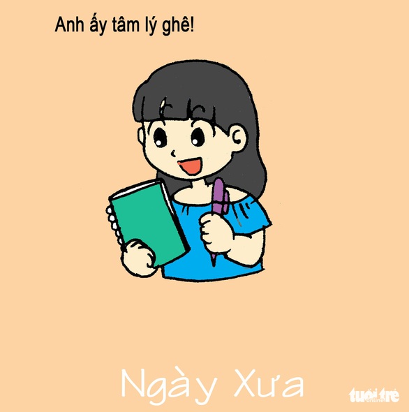 Hí họa: khác biệt giữa ngày Quốc tế Phụ nữ 8-3 xưa và nay - Ảnh 5. Hí họa: khác biệt giữa ngày Quốc tế Phụ nữ 8-3 xưa và nay - Ảnh 5.