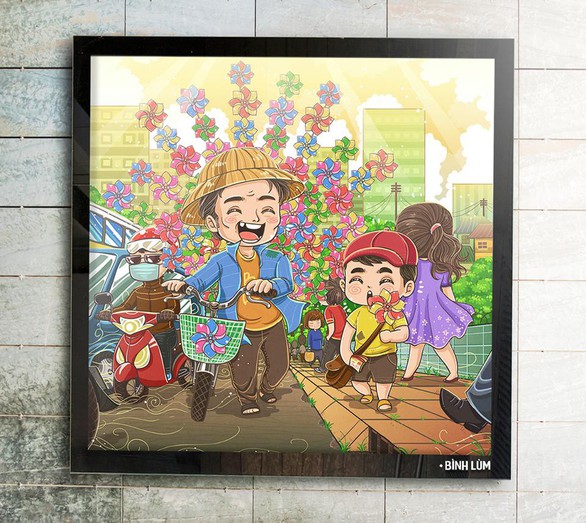 Vẽ cả Hà Nội qua lời kể của bạn bè - Ảnh 11. Vẽ cả Hà Nội qua lời kể của bạn bè - Ảnh 11.