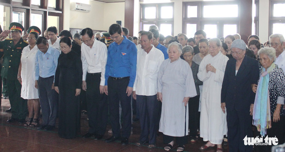 Anh Nguyễn Văn Trỗi đã an nghỉ tại nghĩa trang liệt sĩ TP.HCM - Ảnh 7. Anh Nguyễn Văn Trỗi đã an nghỉ tại nghĩa trang liệt sĩ TP.HCM - Ảnh 7.