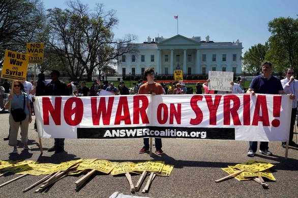 Liên quân không kích Syria: Tất cả đều đạt mục đích - Ảnh 1. Liên quân không kích Syria: Tất cả đều đạt mục đích - Ảnh 1.