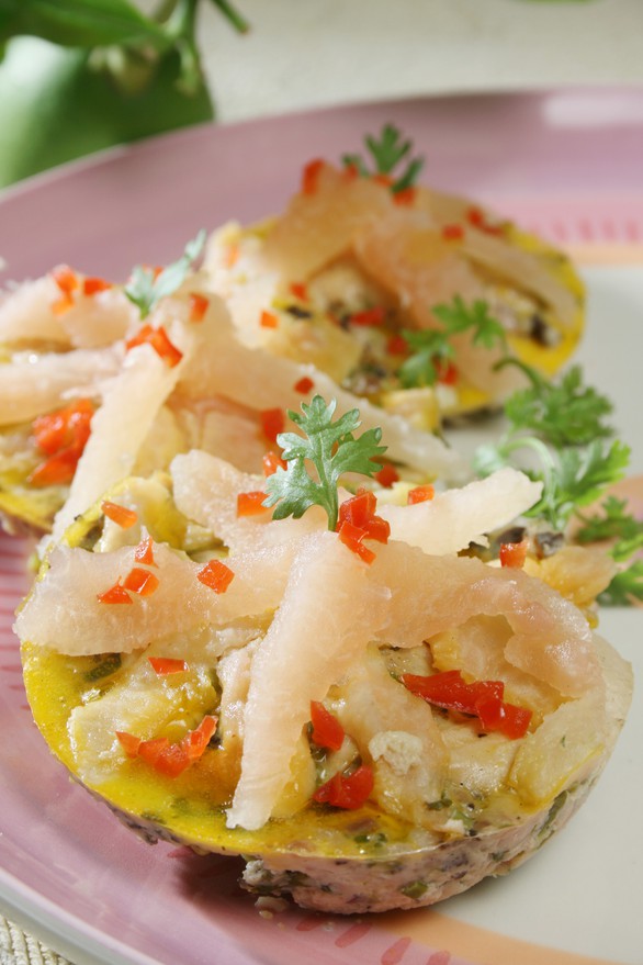 Chả bưởi thanh mát ngày nắng - Ảnh 1. Chả bưởi thanh mát ngày nắng - Ảnh 1.