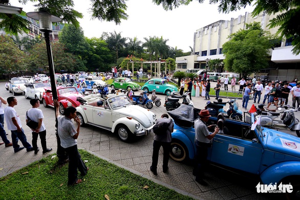 Mãn nhãn với đoàn xe cổ Volkswagen chào mừng Festival Huế 2018 - Ảnh 6. Mãn nhãn với đoàn xe cổ Volkswagen chào mừng Festival Huế 2018 - Ảnh 6.