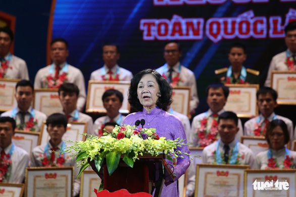 Trao giải thưởng Người thợ trẻ giỏi năm 2018 - Ảnh 1. Trao giải thưởng Người thợ trẻ giỏi năm 2018 - Ảnh 1.