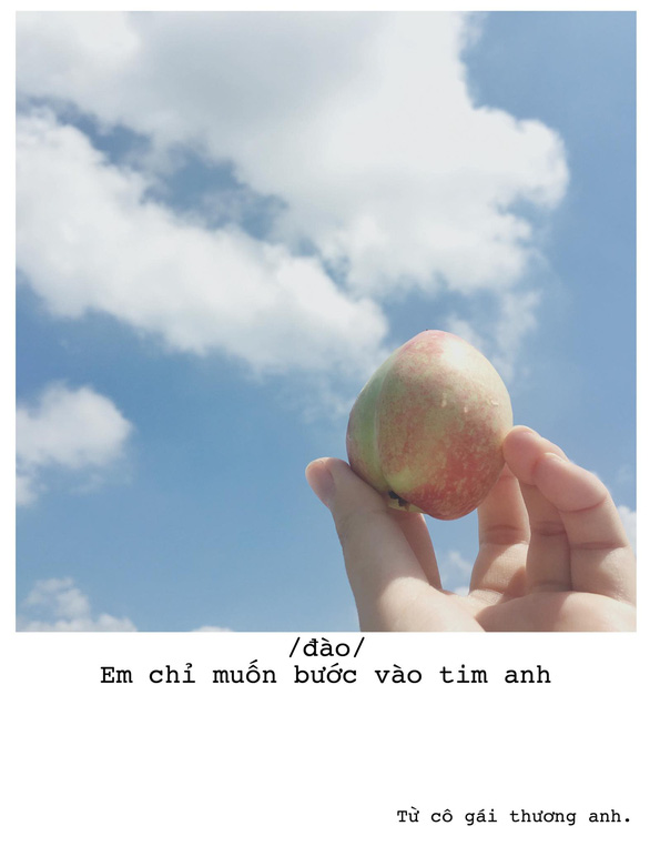 Bộ ảnh thả thính bằng trái cây của cô gái Sài Gòn - Ảnh 6. Bộ ảnh thả thính bằng trái cây của cô gái Sài Gòn - Ảnh 6.
