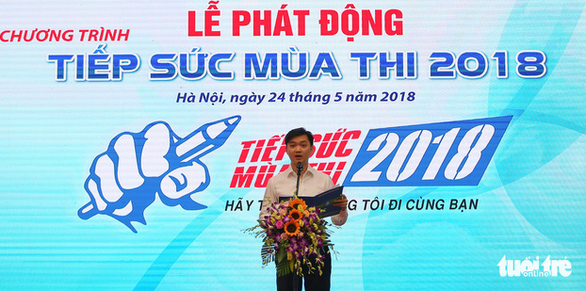 Sẵn sàng cho Tiếp sức mùa thi 2018 - Ảnh 1. Sẵn sàng cho Tiếp sức mùa thi 2018 - Ảnh 1.