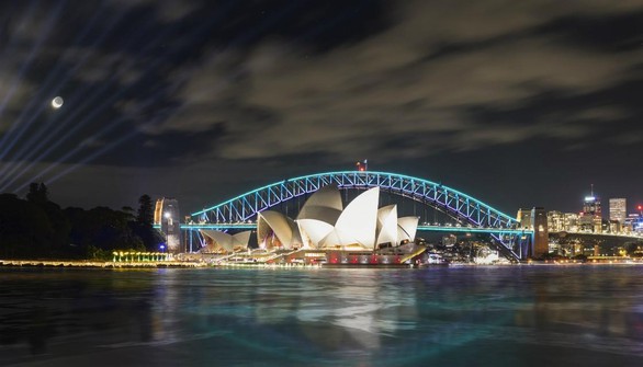 Rực rỡ đêm Sydney trong lễ hội ánh sáng - Ảnh 14. Rực rỡ đêm Sydney trong lễ hội ánh sáng - Ảnh 14.
