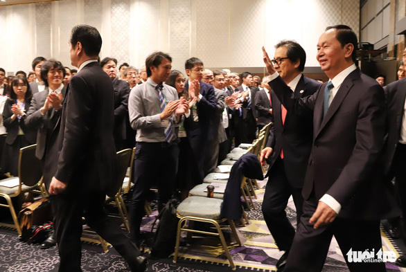 Chủ tịch nước: Cánh cửa luôn mở rộng chào đón doanh nghiệp Nhật - Ảnh 1.