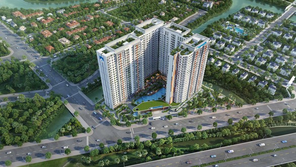 Jamila Khang Điền cất nóc vượt tiến độ 1 tháng - Ảnh 1. Jamila Khang Điền cất nóc vượt tiến độ 1 tháng - Ảnh 1.