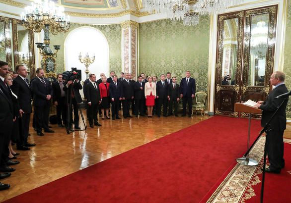 Tổng thống Vladimir Putin tuyên thệ nhậm chức, bước vào nhiệm kỳ thứ 4 - Ảnh 8.