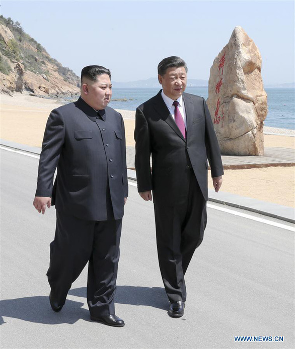 Trung Quốc xác nhận ông Tập tiếp Kim Jong Un ở Đại Liên - Ảnh 2.