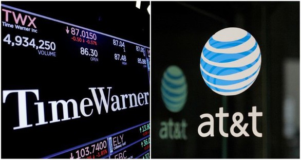 AT&T được quyền thâu tóm Time Warner với giá 85 tỉ USD - Ảnh 1. AT&T được quyền thâu tóm Time Warner với giá 85 tỉ USD - Ảnh 1.
