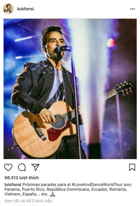 Luis Fonsi mang siêu hit 5 tỉ view ‘Despacito’ đến Đà Nẵng - Ảnh 4. Luis Fonsi mang siêu hit 5 tỉ view ‘Despacito’ đến Đà Nẵng - Ảnh 4.