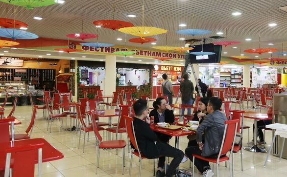 Người Việt ở Nga mùa World Cup - Ảnh 4. Người Việt ở Nga mùa World Cup - Ảnh 4.