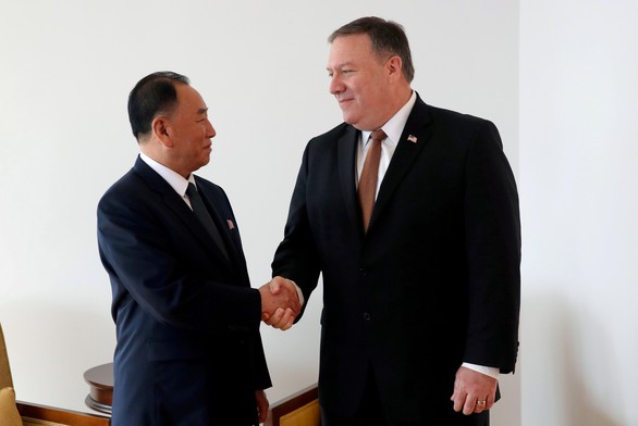 Mỹ kì vọng giải giáp đáng kể hạt nhân Triều Tiên trong vòng 2 năm rưỡi - Ảnh 1. Mỹ kì vọng giải giáp đáng kể hạt nhân Triều Tiên trong vòng 2 năm rưỡi - Ảnh 1.