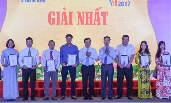 67 tác phẩm đạt Giải thưởng toàn quốc về thông tin đối ngoại 2017 - Ảnh 1. 67 tác phẩm đạt Giải thưởng toàn quốc về thông tin đối ngoại 2017 - Ảnh 1.