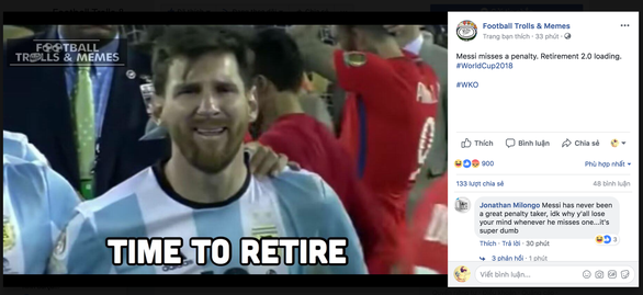 Đá hỏng penalty, Messi bị chế ảnh thành... Miss - Ảnh 8.