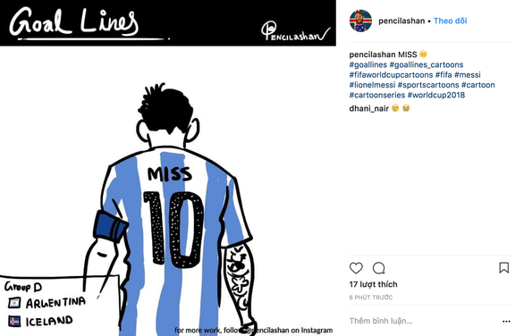 Đá hỏng penalty, Messi bị chế ảnh thành... Miss - Ảnh 6.