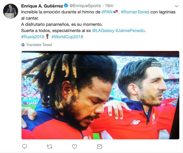 Giọt nước mắt lay động cộng đồng của đội trưởng tuyển Panama - Ảnh 4. Giọt nước mắt lay động cộng đồng của đội trưởng tuyển Panama - Ảnh 4.