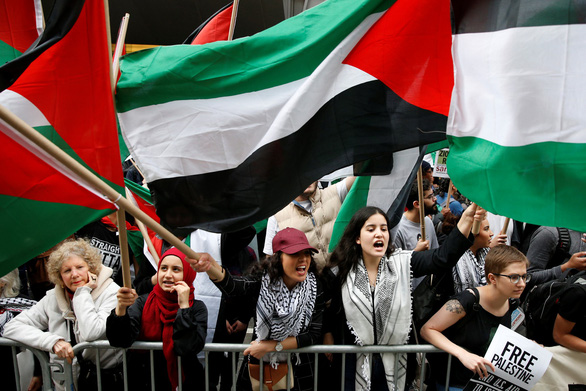 Mỹ bác nghị quyết LHQ lên án Israel dùng bạo lực với người Palestine - Ảnh 1. Mỹ bác nghị quyết LHQ lên án Israel dùng bạo lực với người Palestine - Ảnh 1.