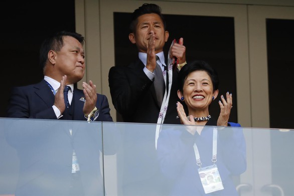 Công chúa Nhật tới Nga cổ vũ các ‘chiến binh Samurai ở World Cup - Ảnh 2. Công chúa Nhật tới Nga cổ vũ các ‘chiến binh Samurai ở World Cup - Ảnh 2.