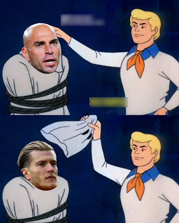 Cư dân mạng nghĩ Karius nhập hồn Caballero - Ảnh 1. Cư dân mạng nghĩ Karius nhập hồn Caballero - Ảnh 1.