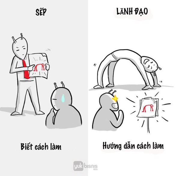 Sự khác nhau giữa sếp và lãnh đạo - Ảnh 7. Sự khác nhau giữa sếp và lãnh đạo - Ảnh 7.