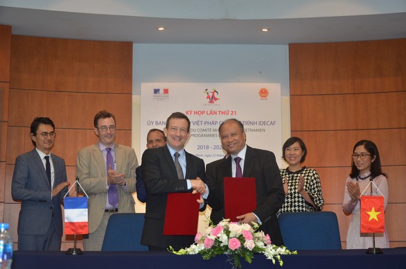 IDECAF và Viện Pháp thúc đẩy hoạt động văn hóa tại Việt Nam - Ảnh 1. IDECAF và Viện Pháp thúc đẩy hoạt động văn hóa tại Việt Nam - Ảnh 1.