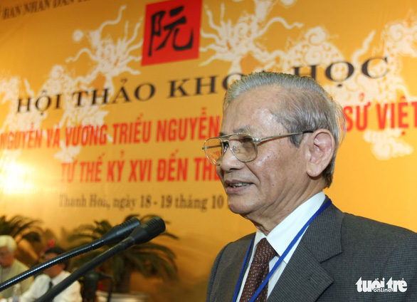 Chia tay giáo sư Phan Huy Lê - người thầy của nền sử Việt - Ảnh 1. Chia tay giáo sư Phan Huy Lê - người thầy của nền sử Việt - Ảnh 1.