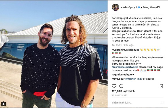Giữa tâm bão, Messi đón sinh nhật với rừng động viên - Ảnh 2. Giữa tâm bão, Messi đón sinh nhật với rừng động viên - Ảnh 2.