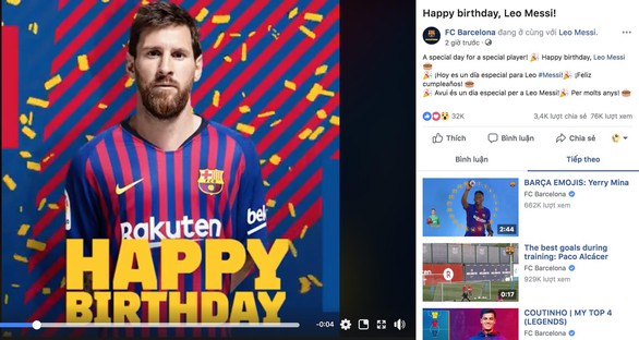 Giữa tâm bão, Messi đón sinh nhật với rừng động viên - Ảnh 5. Giữa tâm bão, Messi đón sinh nhật với rừng động viên - Ảnh 5.