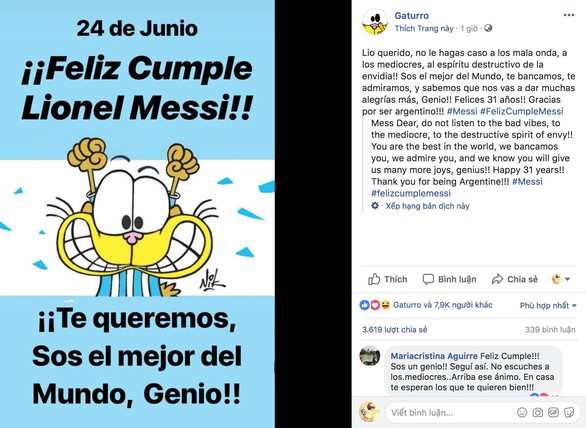 Giữa tâm bão, Messi đón sinh nhật với rừng động viên - Ảnh 7. Giữa tâm bão, Messi đón sinh nhật với rừng động viên - Ảnh 7.