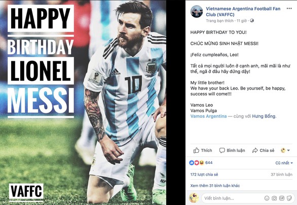 Giữa tâm bão, Messi đón sinh nhật với rừng động viên - Ảnh 10. Giữa tâm bão, Messi đón sinh nhật với rừng động viên - Ảnh 10.