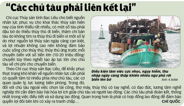 Tàu cá đói lao động - Ảnh 5. Tàu cá đói lao động - Ảnh 5.