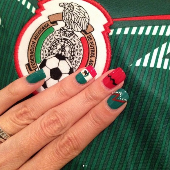 10 bộ nail cực chất cổ vũ vòng 1/8 World Cup - Ảnh 10. 10 bộ nail cực chất cổ vũ vòng 1/8 World Cup - Ảnh 10.