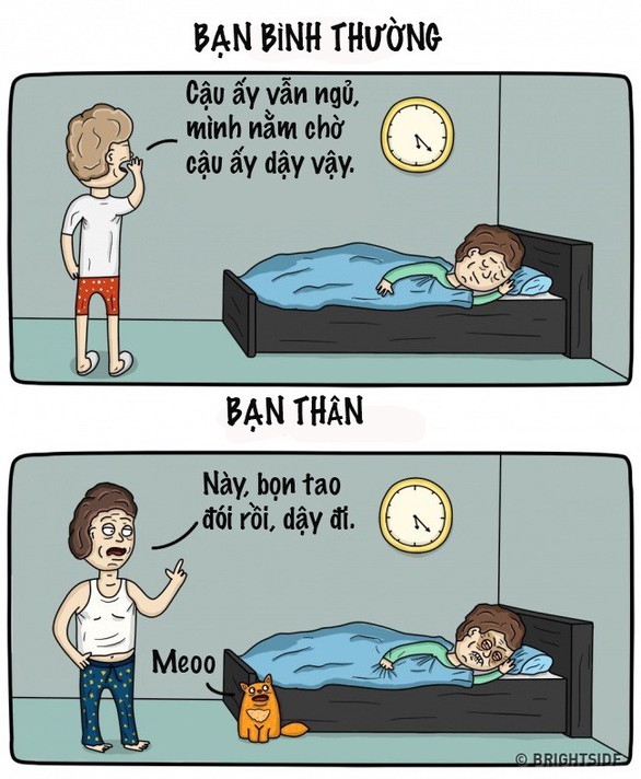 Bạn bình thường và bạn thân khác nhau thế nào? - Ảnh 2. Bạn bình thường và bạn thân khác nhau thế nào? - Ảnh 2.