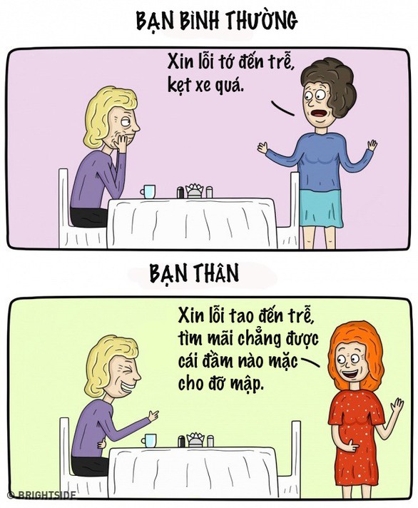 Bạn bình thường và bạn thân khác nhau thế nào? - Ảnh 5. Bạn bình thường và bạn thân khác nhau thế nào? - Ảnh 5.