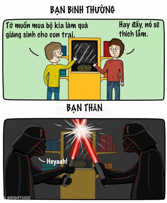 Bạn bình thường và bạn thân khác nhau thế nào? - Ảnh 6. Bạn bình thường và bạn thân khác nhau thế nào? - Ảnh 6.