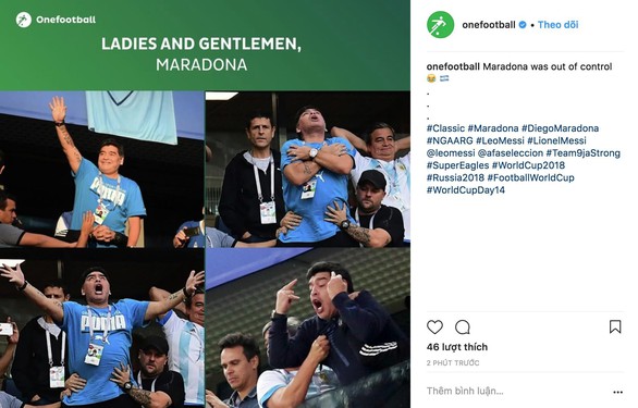 Maradona và cảm xúc của cậu bé vàng suốt hành trình World Cup - Ảnh 5. Maradona và cảm xúc của cậu bé vàng suốt hành trình World Cup - Ảnh 5.