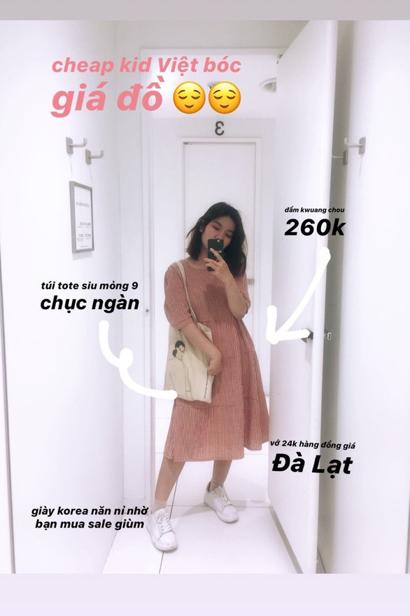 Ăn theo trào lưu Rich Kid, bạn trẻ đua nhau bóc giá quần áo - Ảnh 5. Ăn theo trào lưu Rich Kid, bạn trẻ đua nhau bóc giá quần áo - Ảnh 5.