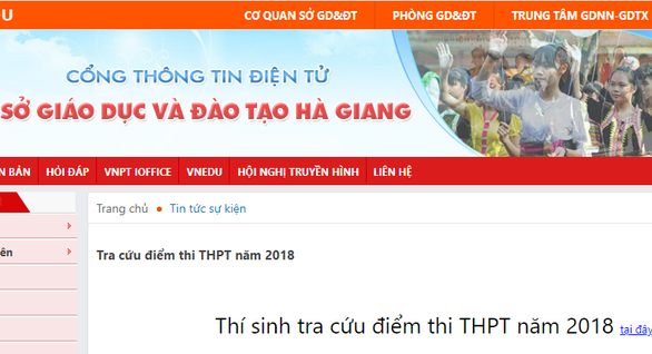 Điểm thi THPT quốc gia ở Hà Giang bất thường, Bộ GD-ĐT vào cuộc - Ảnh 2. Điểm thi THPT quốc gia ở Hà Giang bất thường, Bộ GD-ĐT vào cuộc - Ảnh 2.