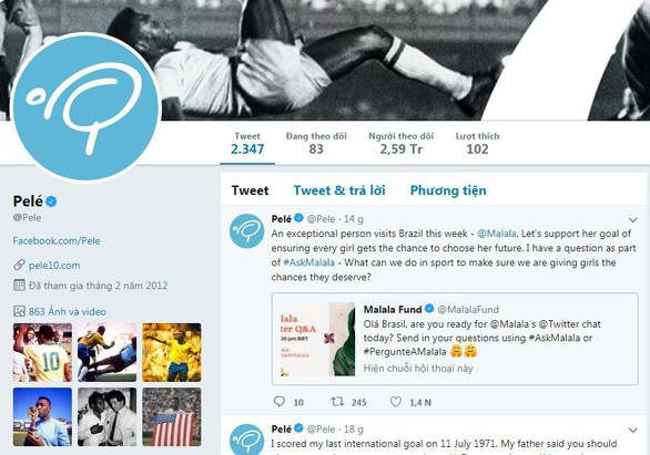 Sự thật về những dự đoán ám quẻ của Pele tại World Cup 2018 - Ảnh 1. Sự thật về những dự đoán ám quẻ của Pele tại World Cup 2018 - Ảnh 1.