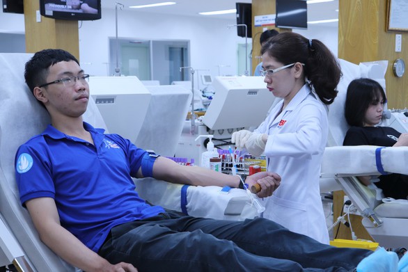 Năm 2019, TP.HCM cần trên 260.000 lượt người hiến máu - Ảnh 1. Năm 2019, TP.HCM cần trên 260.000 lượt người hiến máu - Ảnh 1.