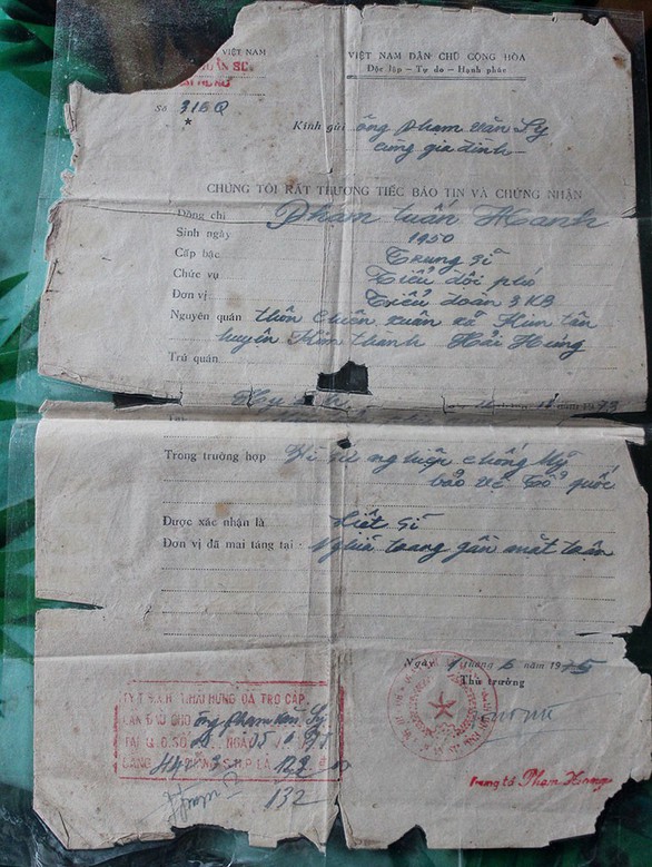 Người về sau giấy báo tử - Kỳ 4: Trở về từ những giấc mơ - Ảnh 4. Người về sau giấy báo tử - Kỳ 4: Trở về từ những giấc mơ - Ảnh 4.