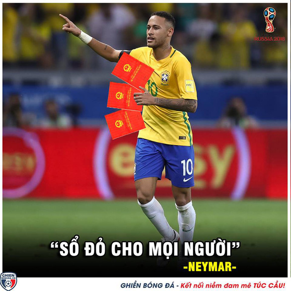 Dân mạng phát cuồng khi Neymar phá lời nguyền World Cup - Ảnh 7. Dân mạng phát cuồng khi Neymar phá lời nguyền World Cup - Ảnh 7.