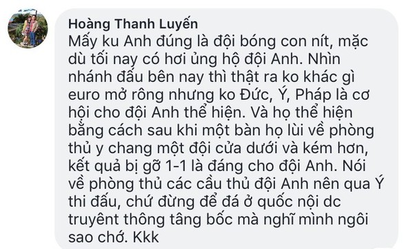Tuyển Anh vào tứ kết, dân mạng chê không tiếc lời - Ảnh 3. Tuyển Anh vào tứ kết, dân mạng chê không tiếc lời - Ảnh 3.